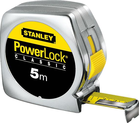 STANLEY Taschenbandmaß Powerlock, Kunststoff
