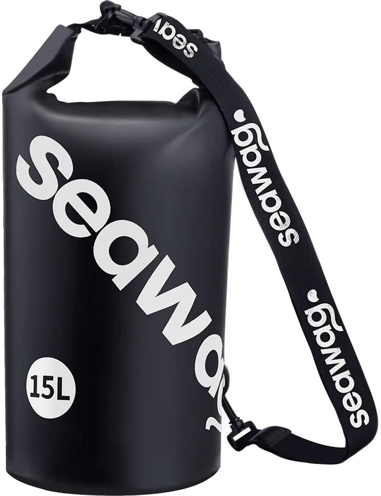 Seawag  - Waterproof 15L Drybag Black White - Sac étanche