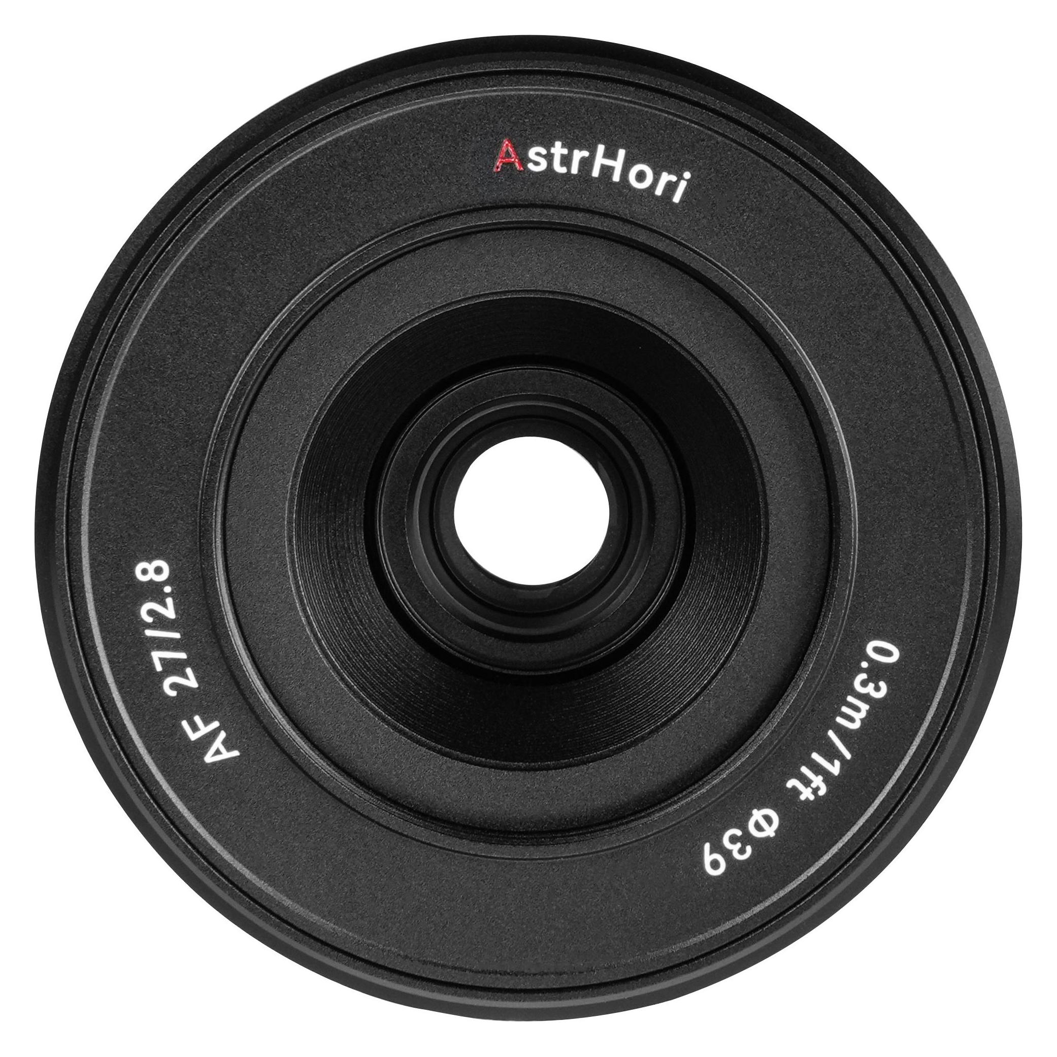 AstrHori AF27mm F2.8 Fuji X Mount APS-C Lens Black (APS-C / DX) (AF27F2.8B-FX)