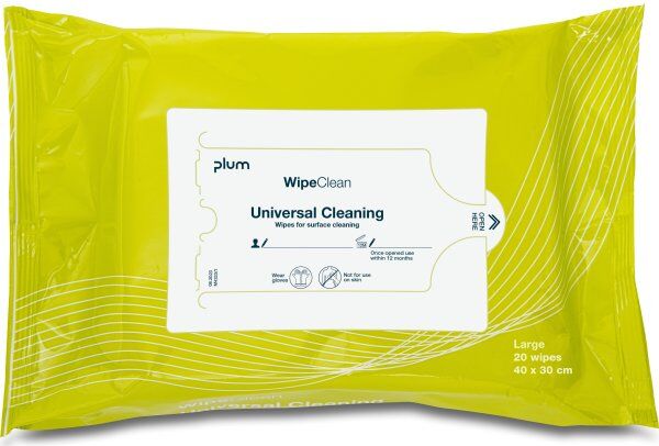 Plum Wipeclean Universal   Large   20 Wipes