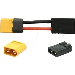 PICHLER X6454 - Steckverbinder für Li-Polymer-Akkus, Adapter XT60 - TRX