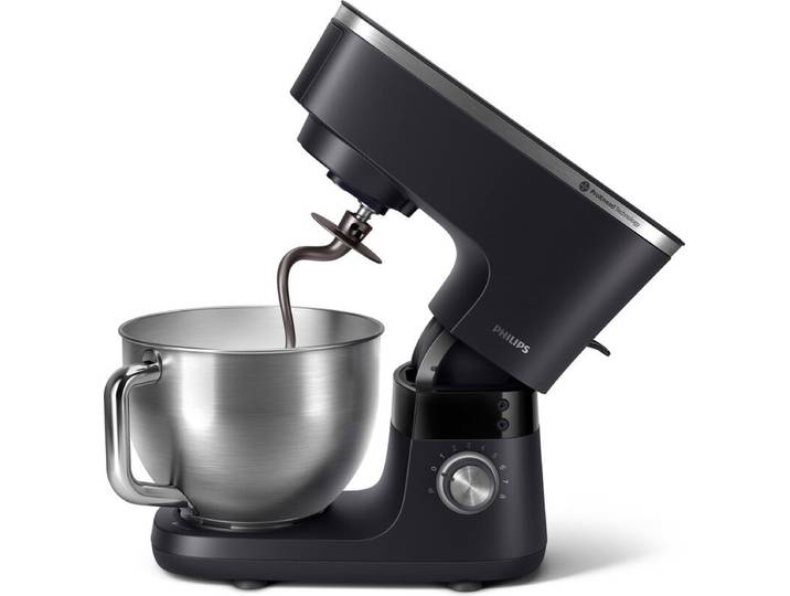 Philips Series 7000 keukenmachine HR7962/21, 5,5 L kom, 8 snelheidsstanden, blenderaccessoire, vleesmolenaccessoire, 1000 W