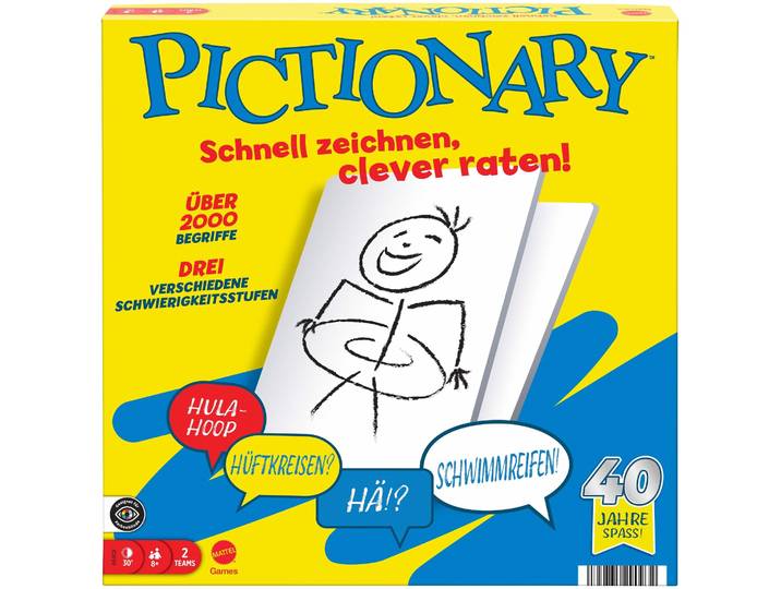 Mattel Games Pictionary (deutsch) 8+ Jahre