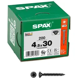 SPAX® Universalschrauben T20 4,5x30 200 St.