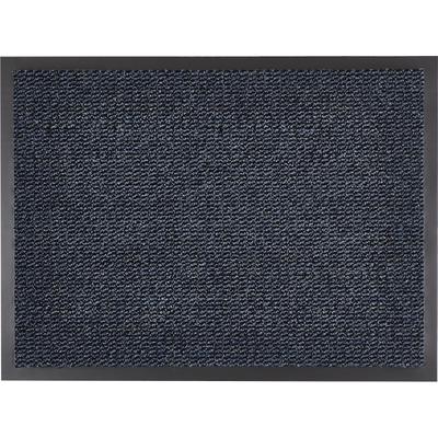 Fußmatte ANDIAMO "Venus", blau, B:39cm H:20mm L:58cm, Polypropylen (PP), Teppiche, Fußmatte, Schmutzfangmatte, meliert, rutschhemmender Rückseite