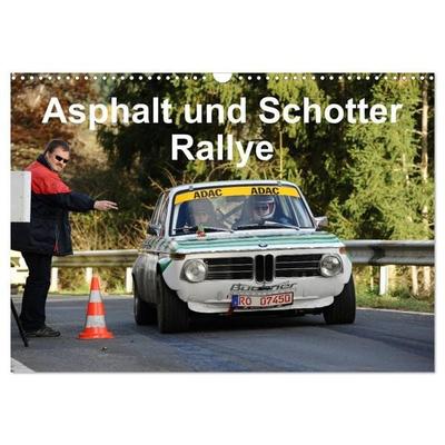 Asphalt und Schotter Rallye (Wandkalender 2026 DIN A3 quer), CALVENDO Monatskalender