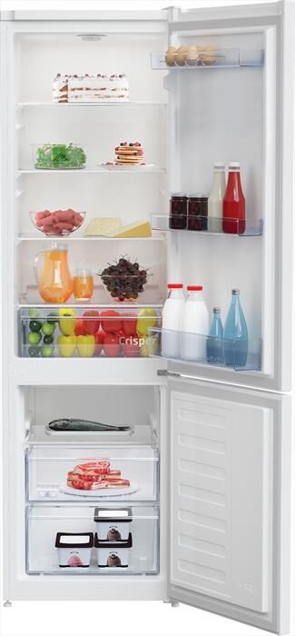 Beko Frigorifero Combinato Rcsa300k40wn Classe E 291 Lt-bianco