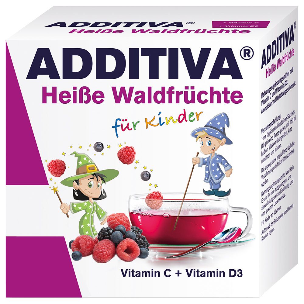 Additiva heiße Waldfrüchte Pulver Sachets 100 g