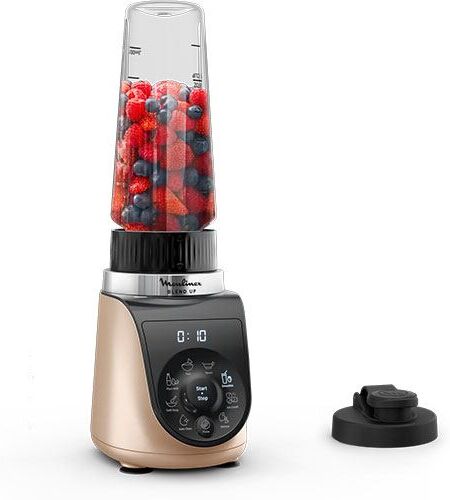 Moulinex Liquidificadora  LM190AF0 Blend Up  0.7 L  1000 W  Rosa Dourado