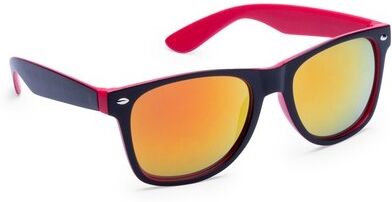 Lunettes de soleil publicitaire protection Gredel rouge