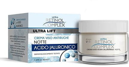 Retinol Complex CREMA VISO NOTTE ACIDO JALURONICO CREMA ANTIRUGHE ANTI AGE 50 ML