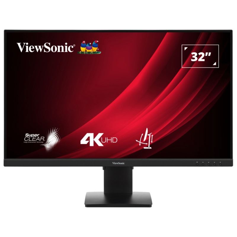 31.5" (80,01cm) ViewSonic VG3208-4K schwarz 3840x2160 1xDisplayPort 1.4 / 2xHDMI 2.0