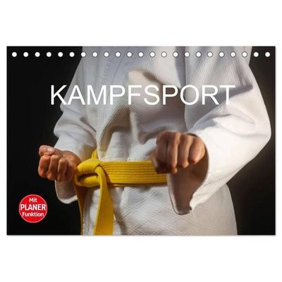 Kampfsport (Tischkalender 2026 DIN A5 quer), CALVENDO Monatskalender