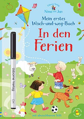 Sam Taplin - Nina und Jan - Mein erstes Wisch-und-weg-Buch: In den Ferien: mit abwischbarem Stift - Preis vom 05.10.2026 03:47:11 h