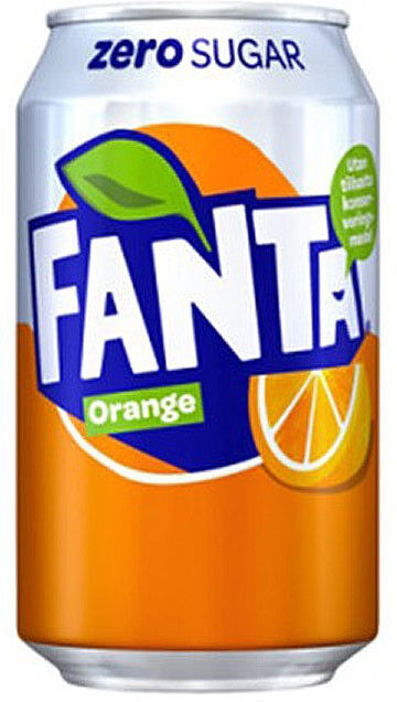 Fanta Orange Zero - 24 x 0,33 L