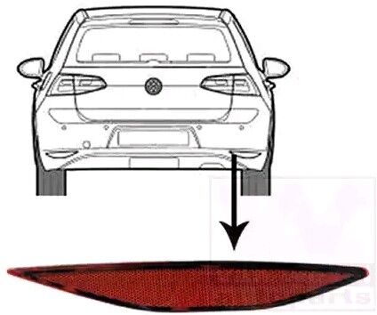 VAN WEZEL 5766940 Reflex Reflector