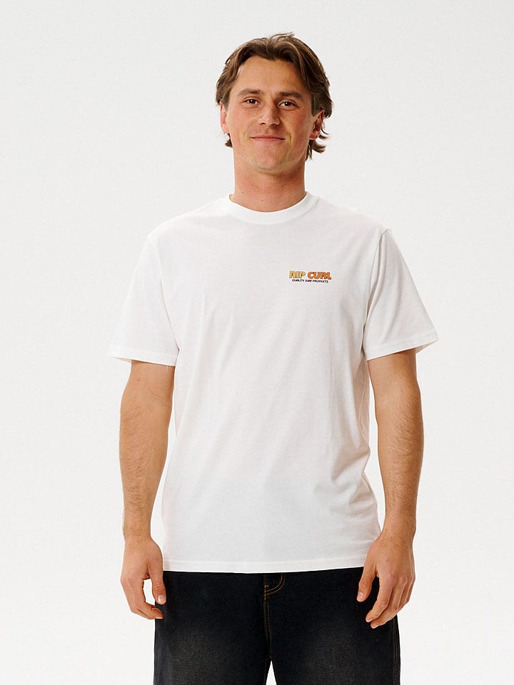 Rip Curl Shirt "Surf Revival Lined Up" in Weiß - S