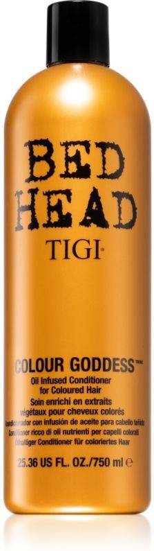 TIGI Bed Head Colour Goddess après-shampoing à l'huile pour cheveux colorés 750 ml