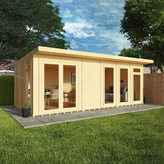 Mercia 6m x 3m Insulated Garden Room - Free Installation