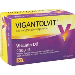 Vigantolvit 2000 I.e. Vitamin D3 120 ST