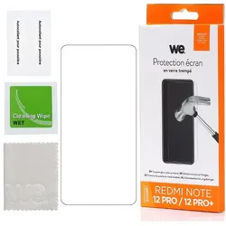 We-Vibe WE Verre trempé XIAOMI REDMI NOTE 12 5G : Protection écran - anti-rayures - anti (5G), Smartphone