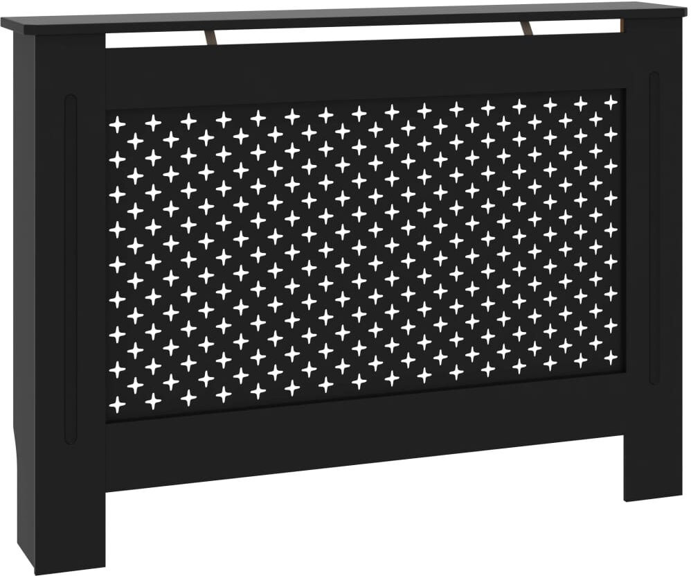 Belfry Heating Johana Medium Radiator Cover Black 81.5cm H X 112cm W X 19cm D