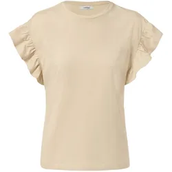 Tchibo - Shirt mit Volant - Damen - Gr. XL - braun