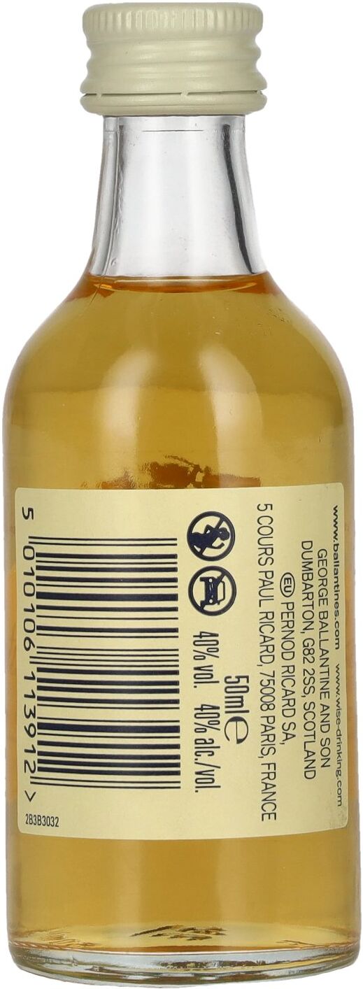 Ballantine's Whisky Ballantine's FINEST Blended Scotch Whisky 40% Vol. 0,05l
