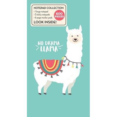 Book of Sticky Notes: Notepad Collection - No Drama Llama, Taschenbuch von New Seasons,Publications International Ltd, Publications International,
