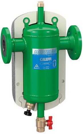 Caleffi Dirtmag Schlammabscheider 546680 DN 80 , boîtier en acier, avec aimant, raccords à bride