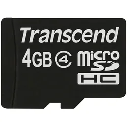 TRANSCEND microSDHC 4GB, Class 4