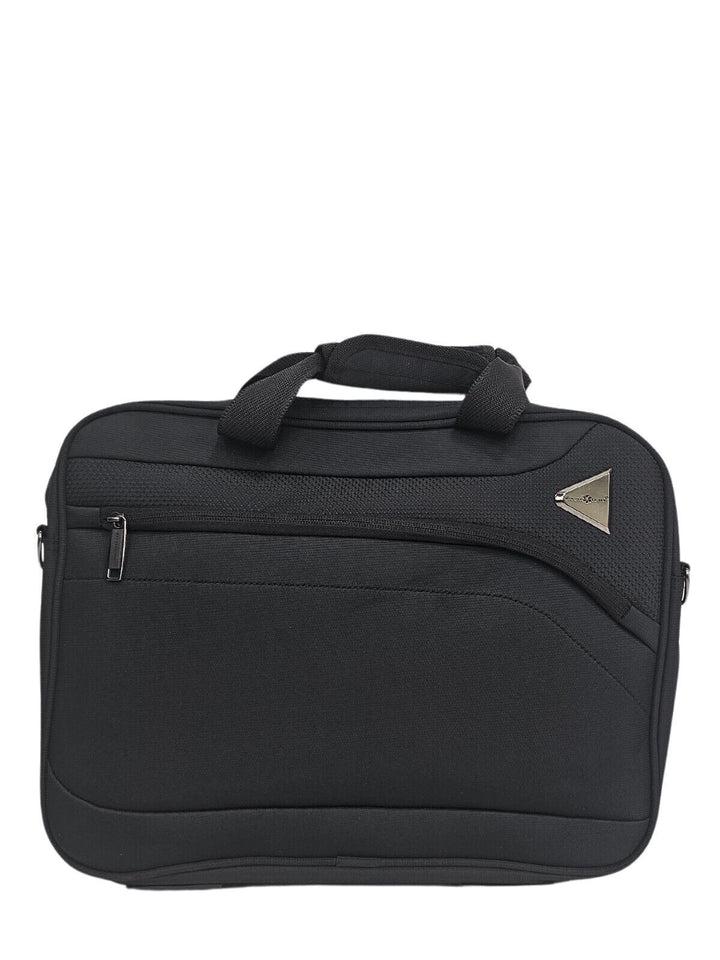 Lichtgewicht zwarte laptoptas