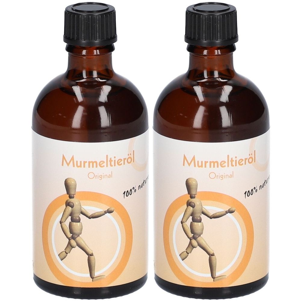 Murmeltieröl Original 100% naturrein 2x 2x100 ml Öl