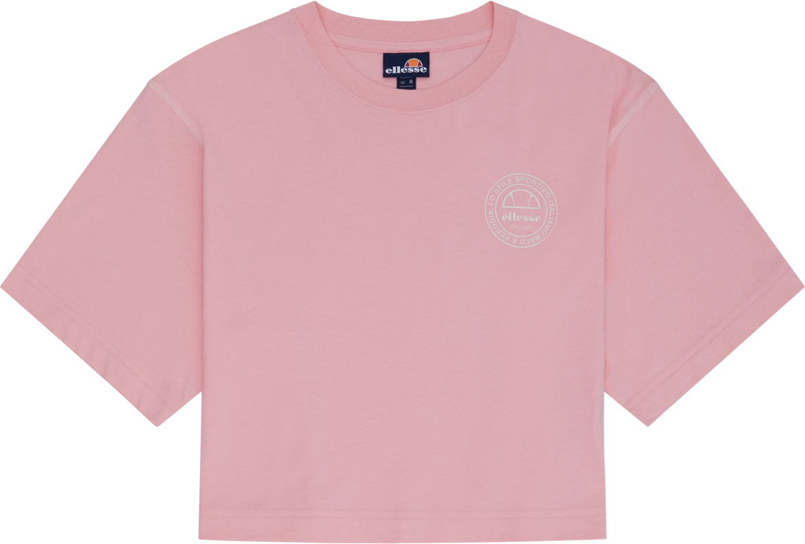 T-Shirt ELLESSE "MARCIALLA T SHIRT", Damen, Gr. 44 (16), pink, Obermaterial: 100% Baumwolle, Rundhals, Shirts T-Shirt, Kurzarm, mit Rundhalsausschnitt, aus Baumwolle, für Erwachsene pink 44 (16)