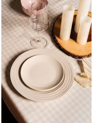 Fabstyles Gingham Check-Table Cloth