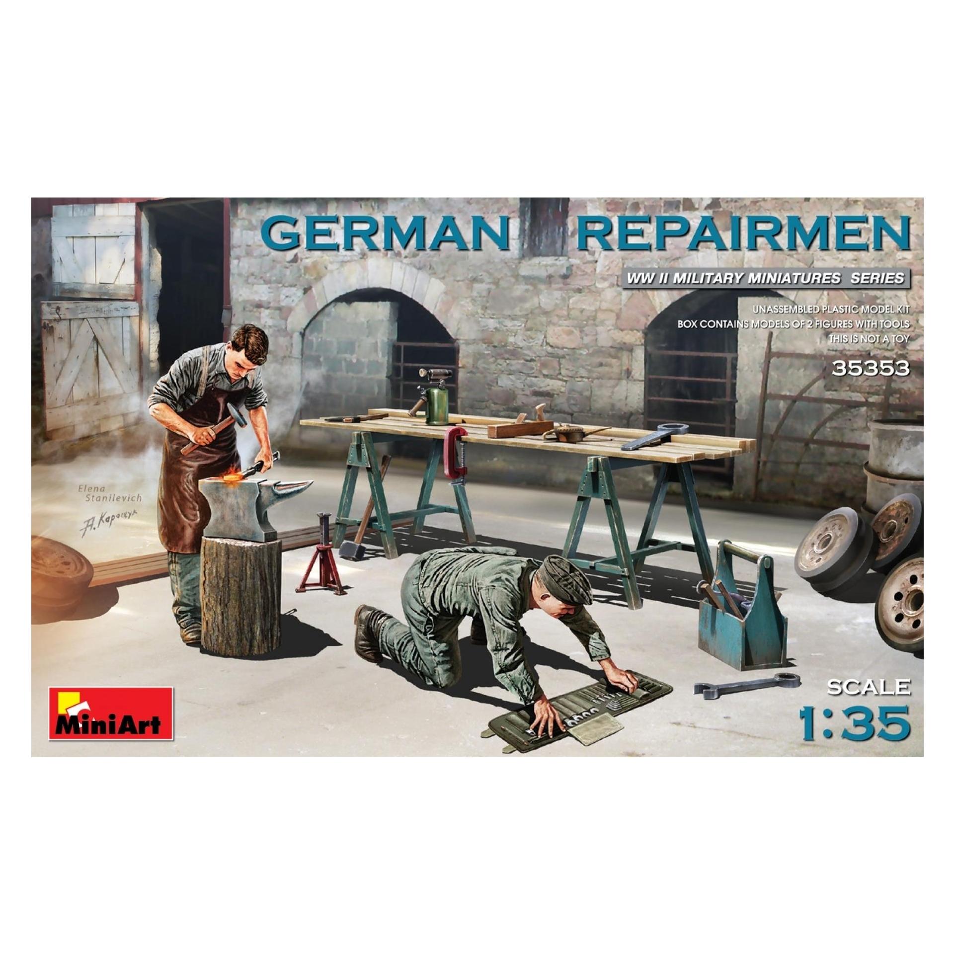Mini art German Repairmen (35353)