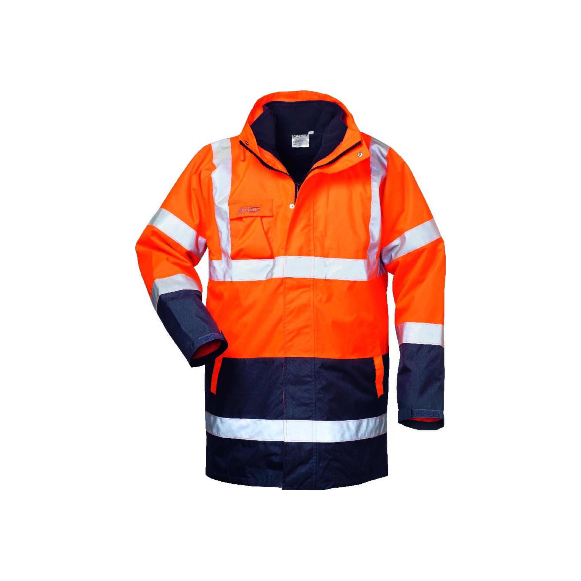 SAFESTYLE Warnparka Travis, Gr. M, orange/marine