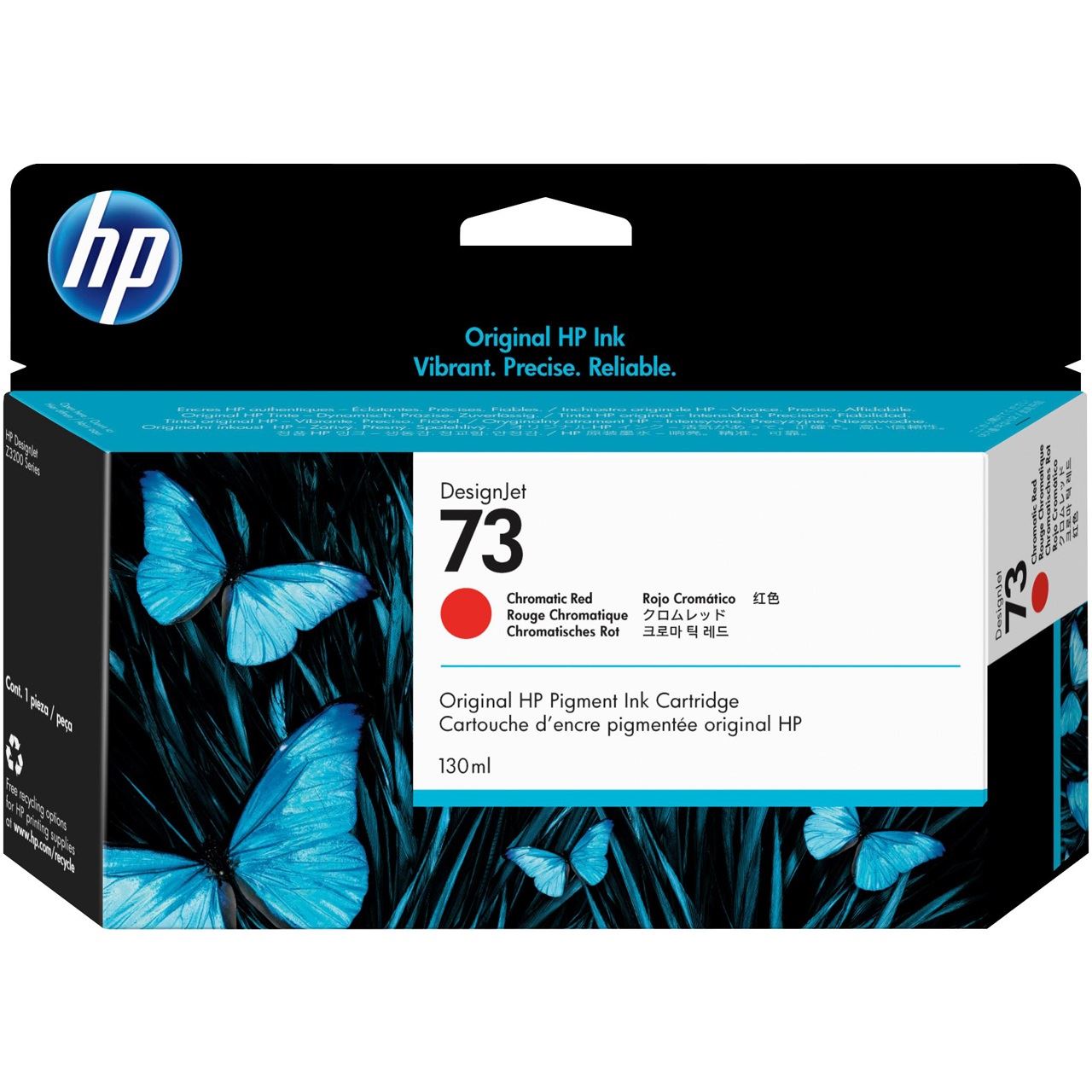 HP Tinte Nr.73 CD951A rot chromatisch