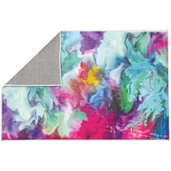 Kleine Wolke Badteppich Fusion Multicolor 50x80 cm
