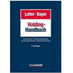 Holding-Handbuch, Fachbücher von Walter Bayer