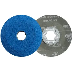 PFERD TOOLS COMBICLICK Fiberscheibe VICTOGRAIN-COOL für Stahl und Edelstahl - 64110060