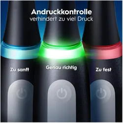 Braun, Elektrische Zahnbürste, Oral-B iO Series 3 Matt Black Geschenk Edition Elektrische Zahnbürste