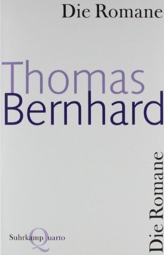 Thomas Bernhard - Die Romane (Quarto) - Preis vom 30.09.2026 22:30:23 h
