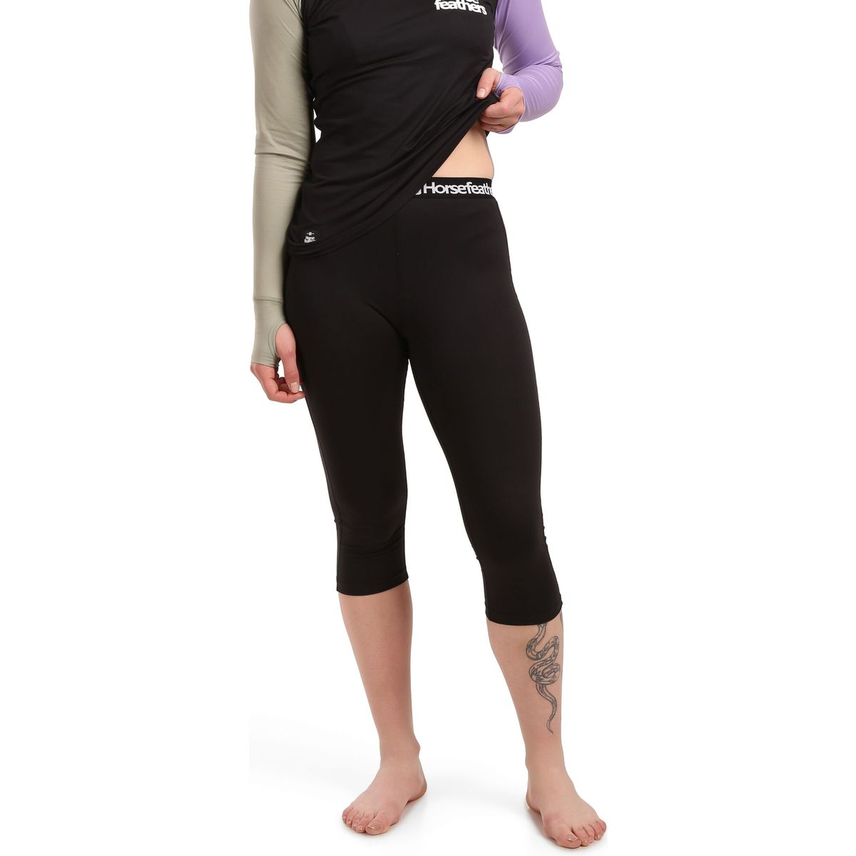 Horsefeathers Mirra 3/4 Pants black S SW980D-black-S