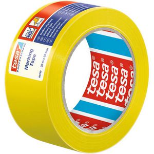 Tesa Bodenmarkierungsband Professional, 60760, gelb, 50mm x 33m