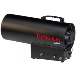 Elmag Gas-Heizkanone TURBOHEAT P 30, Heizlüfter, Blau