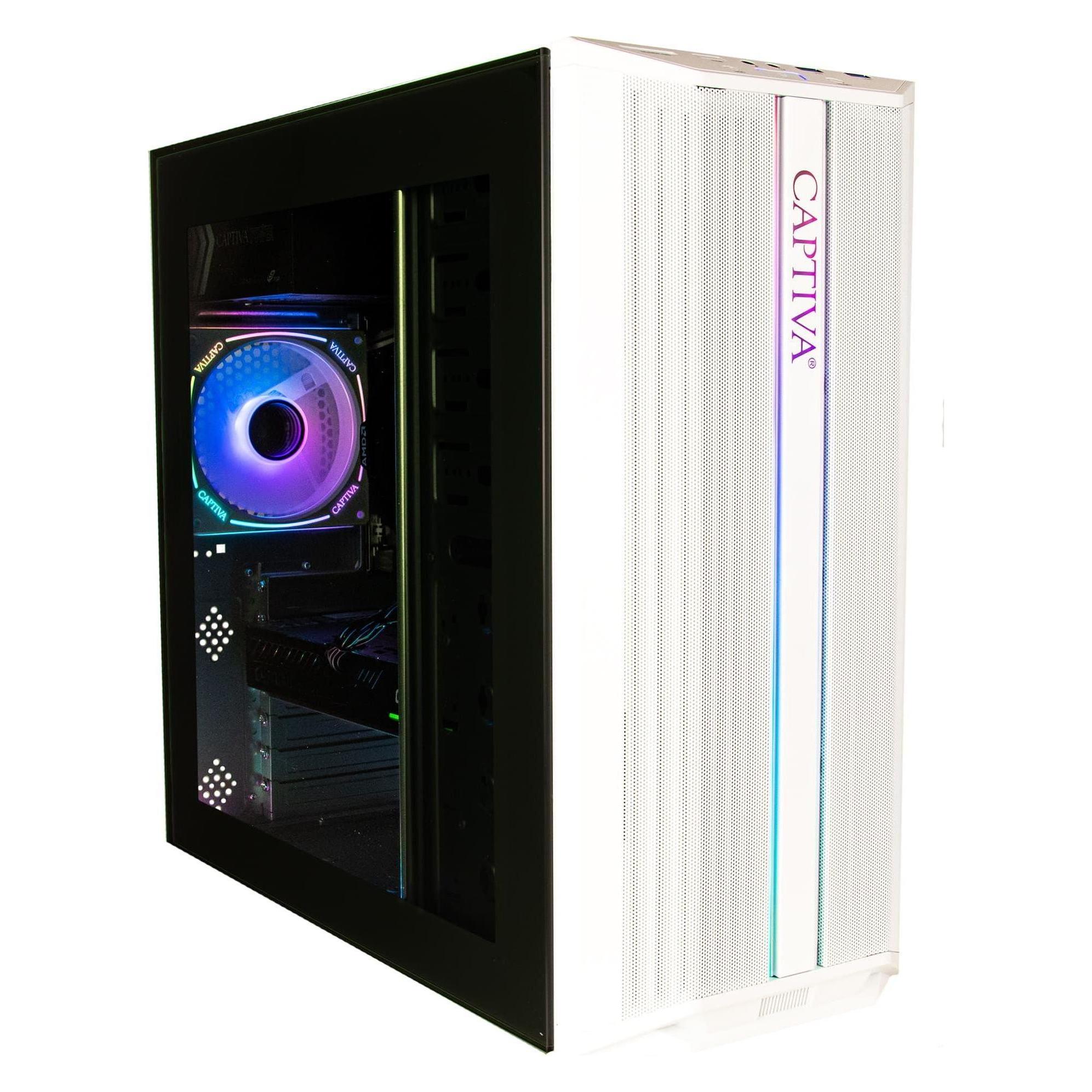 Captiva Highend Gaming R10-0588 Ryzen 5 Radeon RX 9060 XT (500 GB, 32 GB, AMD Ryzen 5 5500, Radeon RX 9060 XT) (100588)