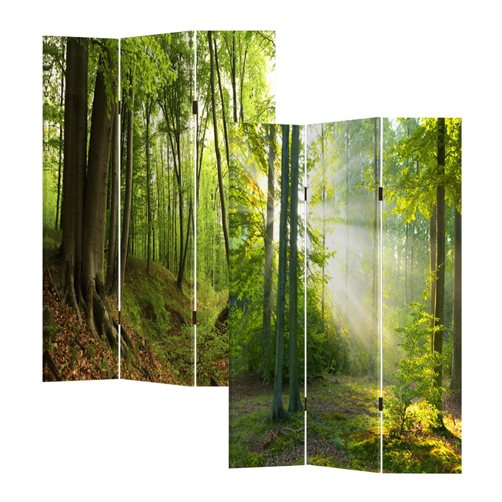 HTI-Line Paravent Waldweg