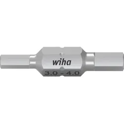 Wiha Bit Set Doppelbit Innensechskant (3.0/4.0) 10-teilges Set in Box - 43864