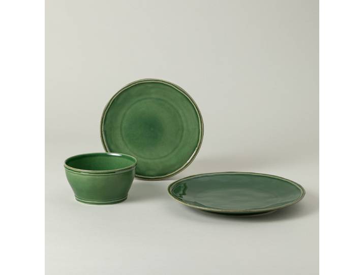 Service de table Fontana 12 pièces Vert/Vert